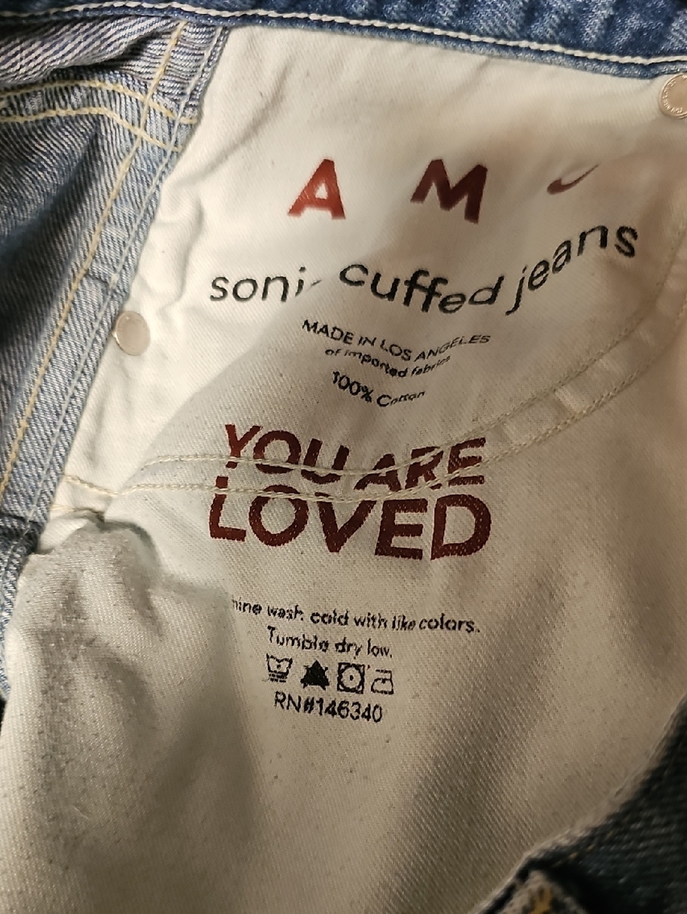 Amo Denim Sonia Size 30 Taboo Wash - Picture 9 of 13